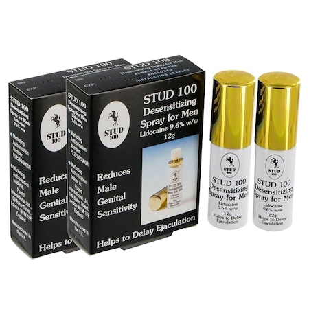 Pachet promo: Pachet Promotional 2 x Spray Stud 100 + Lubrifiant pe baza de apa, Eros Aqua, 4 ml