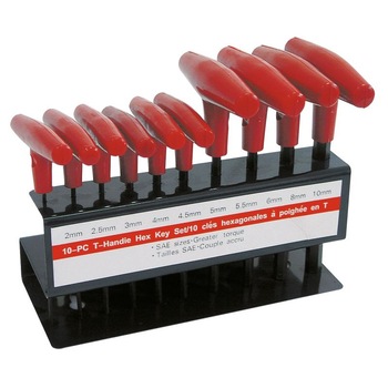 Set 10 chei negative CR-VA Mega, 2.0 - 10 mm, otel Set 10 chei negative CR-VA Mega, 2.0 - 10 mm, otel