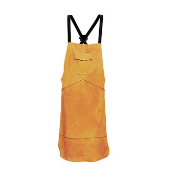 Sort pentru sudura, SW10, piele intoarsa, cusaturi rezistente la foc, bretele reglabile Sort pentru sudura, SW10, piele intoarsa, cusaturi rezistente la foc, bretele reglabile