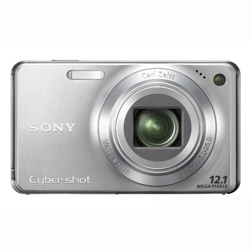Aparat foto digital Sony Cyber-shot W270, Argintiu, + Memory Stick