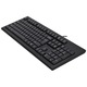Клавиатура A4tech KR85, USB, Черна