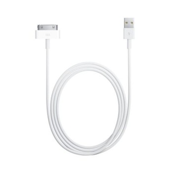 Cablu de date pentru iPhone cu conector 30 Pin - USB, lungime 1 m, Alb, BBL1830 Cablu de date pentru iPhone cu conector 30 Pin - USB, lungime 1 m, Alb, BBL1830