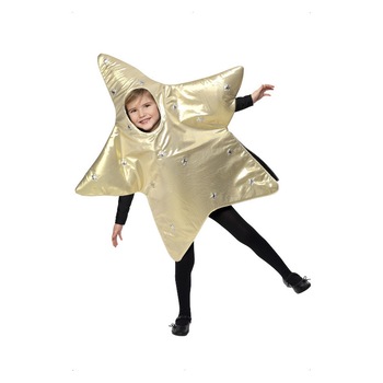 Costum Craciun, Bruno, steluta aurie, pentru copii 4-6 ani Costum Craciun, Bruno, steluta aurie, pentru copii 4-6 ani