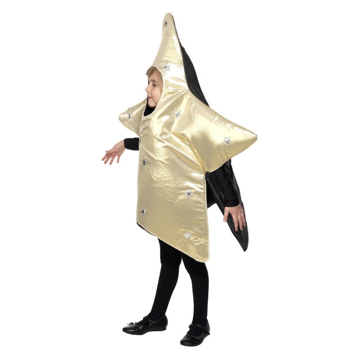Karácsonyi jelmez, Bruno, arany csillag, 4-6 éves gyerekeknek