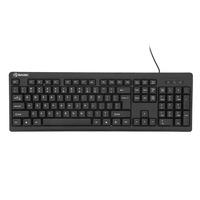 Tastatura cu fir Tellur Basic, US Layout, USB, Negru