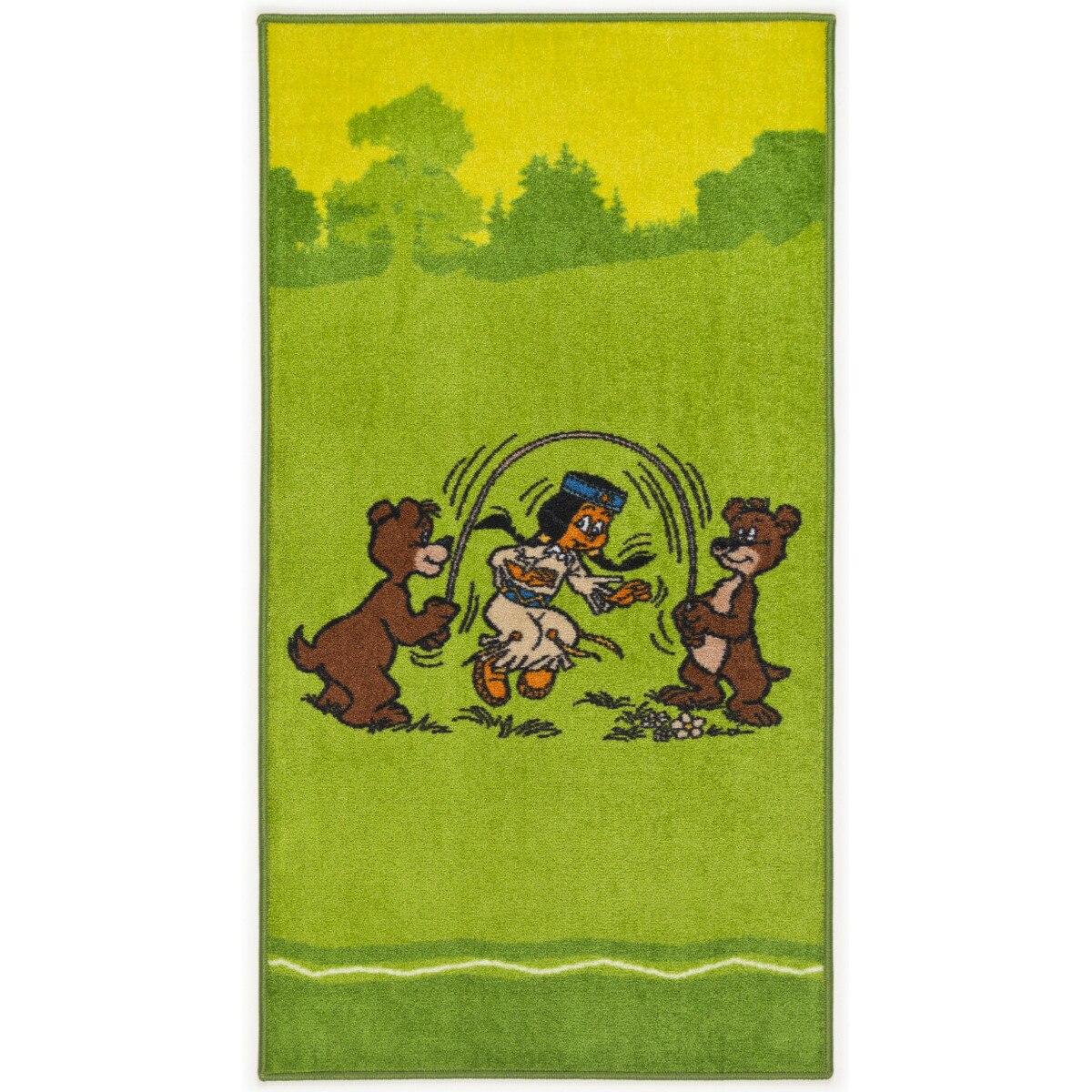 Covor Copii & Tineret Sungila, Verde, 80x150 - C04-1013808