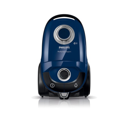 Aspirator cu sac Philips Performer Expert FC8722/09, 5 l, Tub telescopic metalic, 650 W, HEPA 13, Albastru