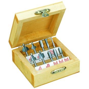 Set 10 freze pentru prelucrarea lemnului, Proxxon 29020 Set 10 freze pentru prelucrarea lemnului, Proxxon 29020