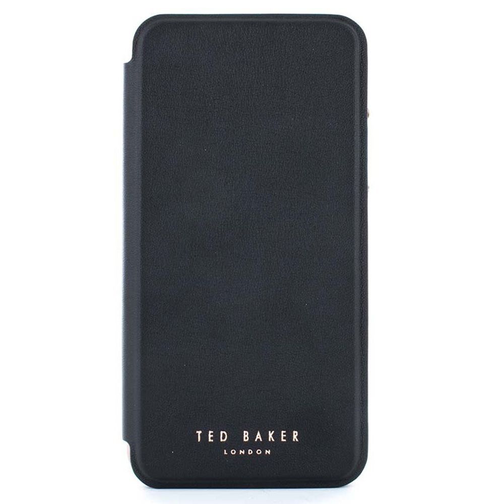Husa de protectie Ted Baker Book Shannon Mirror Folio pentru Apple iPhone XS / X, Black