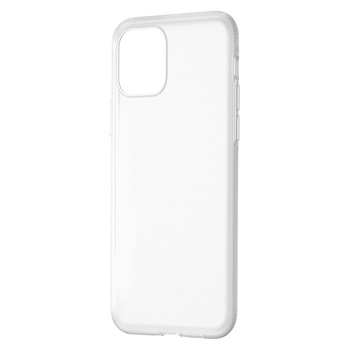 Husa Baseus Liquid Silica Gel Protective pentru iPhone 11, Clear White Husa Baseus Liquid Silica Gel Protective pentru iPhone 11, Clear White