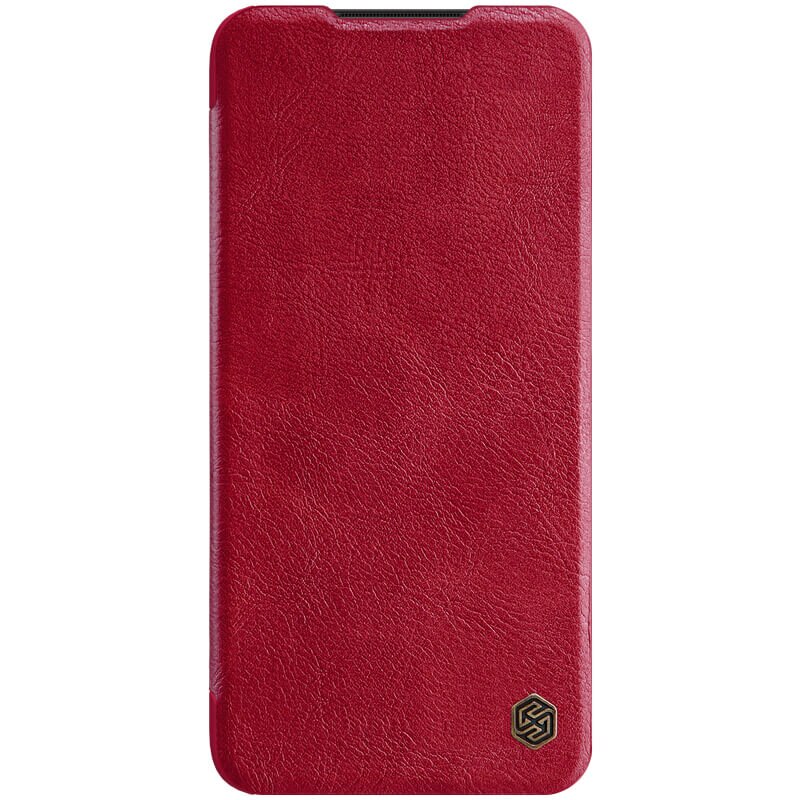 Husa tip carte Nillkin Qin pentru Xiaomi Redmi Note 8 Pro, rosu