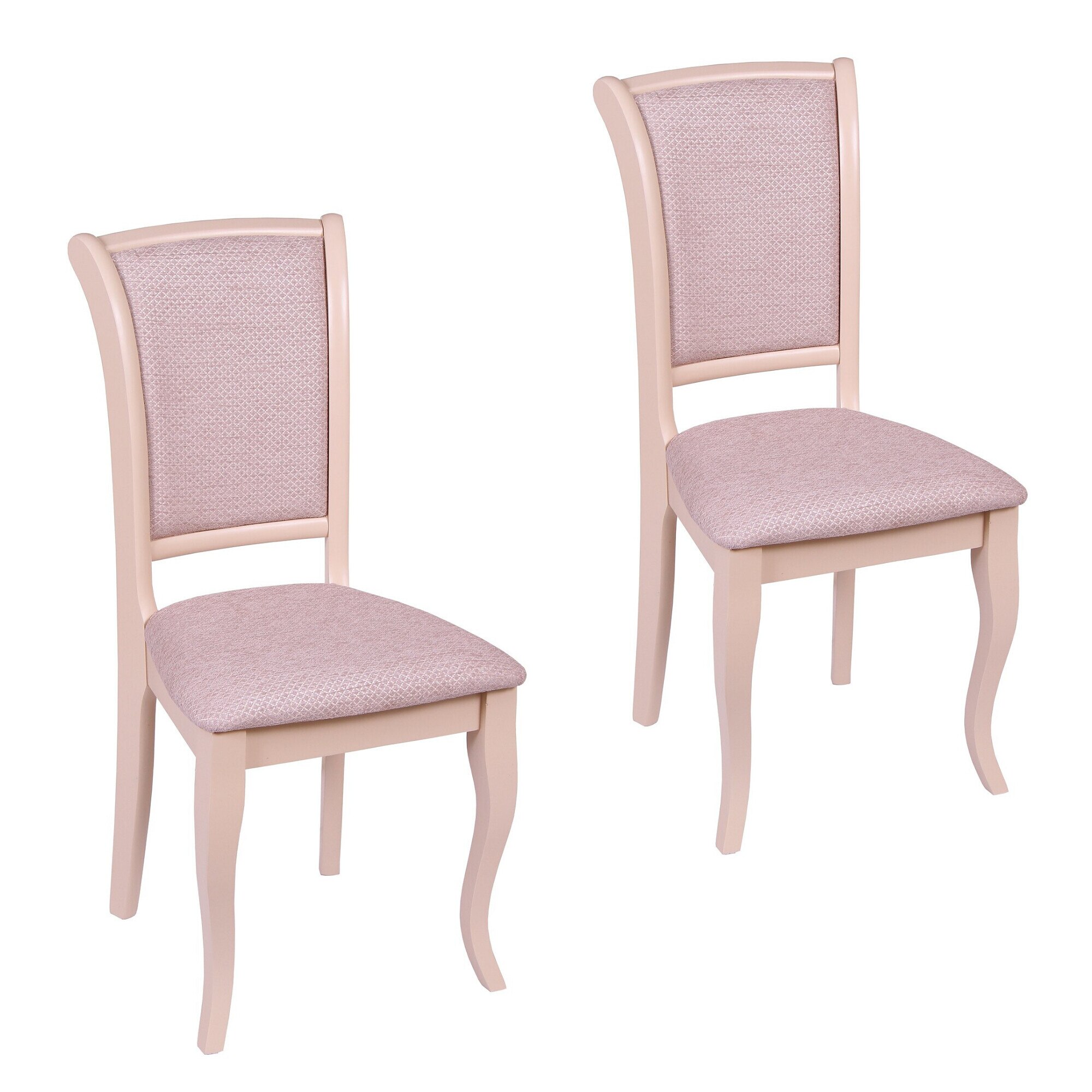 Set 2 scaune PREMIER MS, Lemn, Beige/Regent plain 03