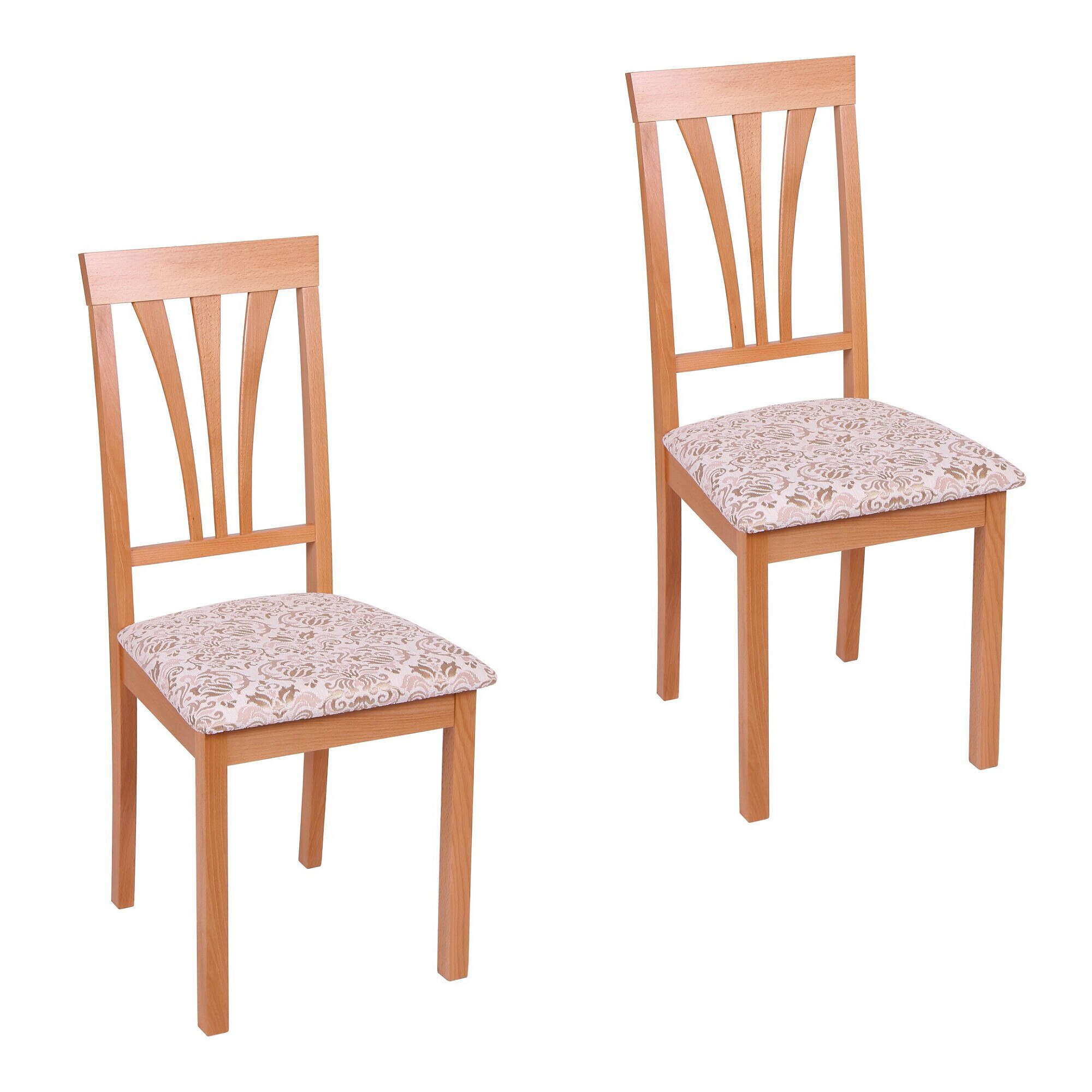 Set 2 scaune NIKA 7 MS, Lemn, Beech/Regent 02