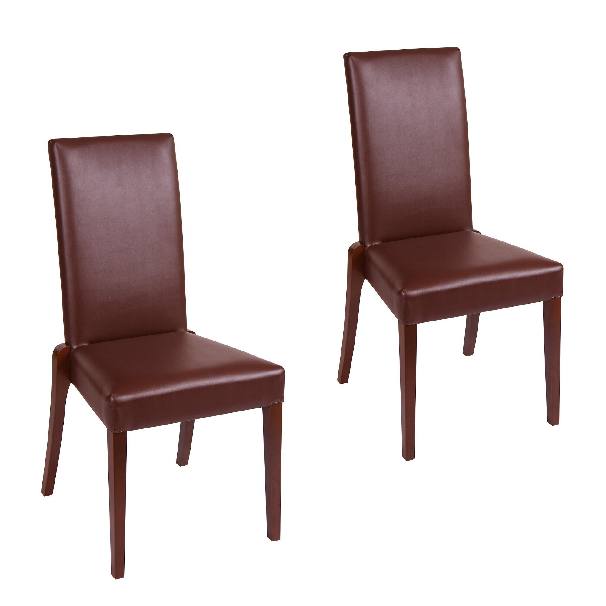 Set 2 scaune MADRID MS, Lemn, Nut/Bum 12