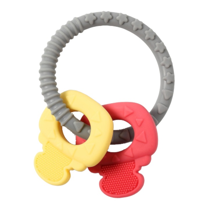 Babyono Rágóka kulcstartó, gyerekeknek, csecsemőknek