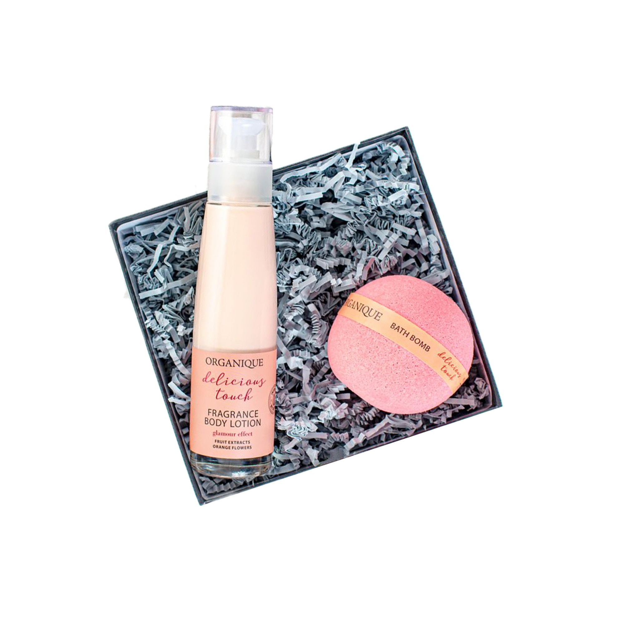 Set cadou Pink Mistery, 2 produse, lotiune corp, si bila de baie, Organique