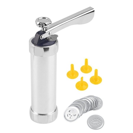 Aparat Pentru Fursecuri Biscuiti Cu 10 Forme 4 Palnii Din Inox Emag Ro