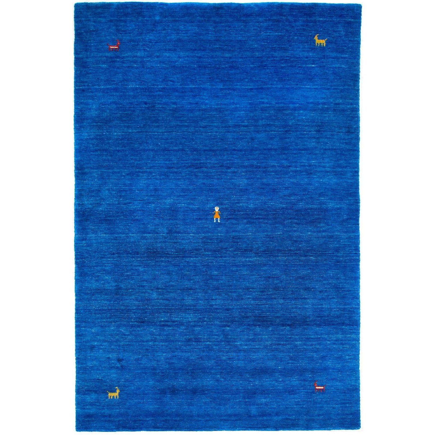Covor Sahara Morgenland, Lana, 300x80 cm, Albastru