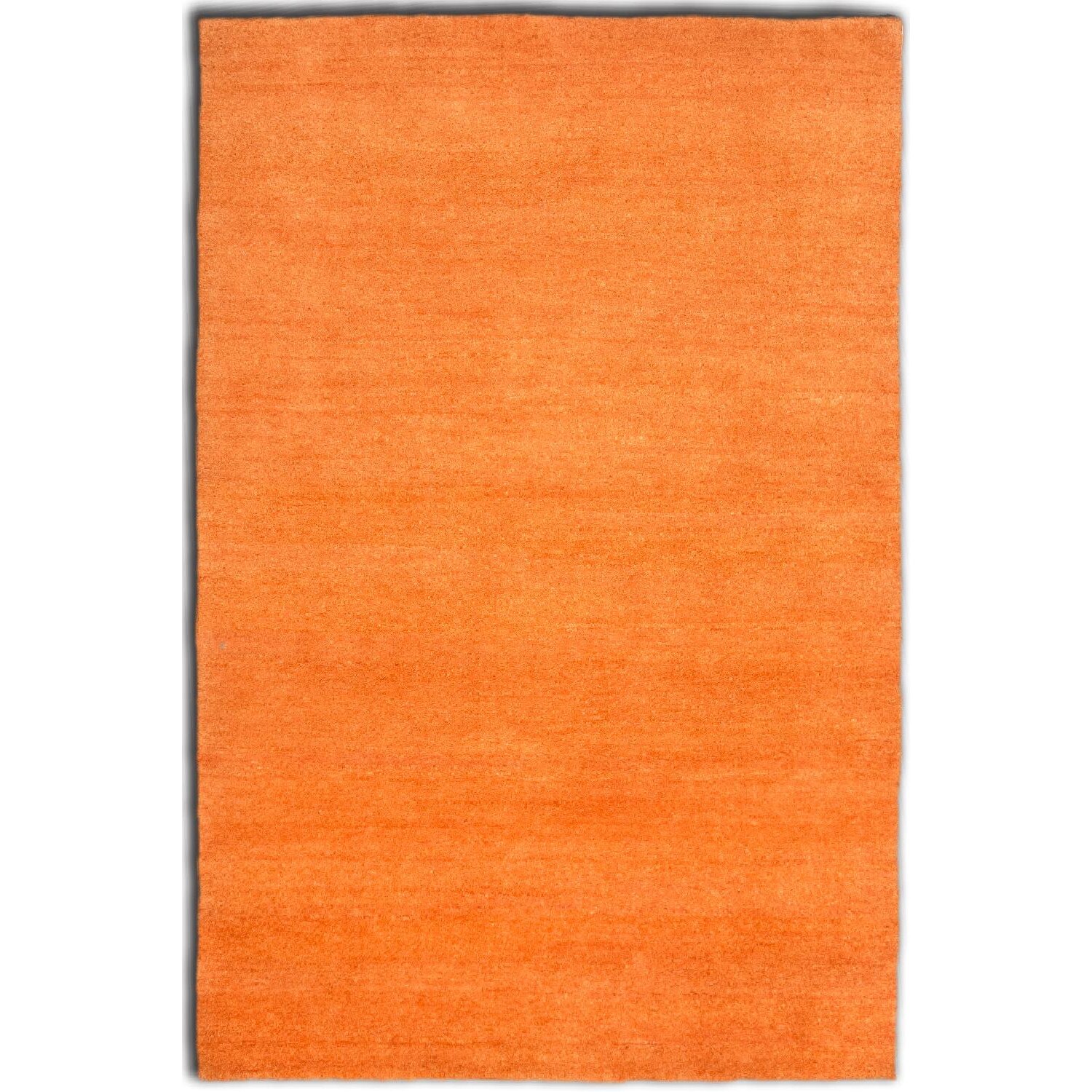Covor Flowly Morgenland, Lana, 300x80 cm, Portocaliu