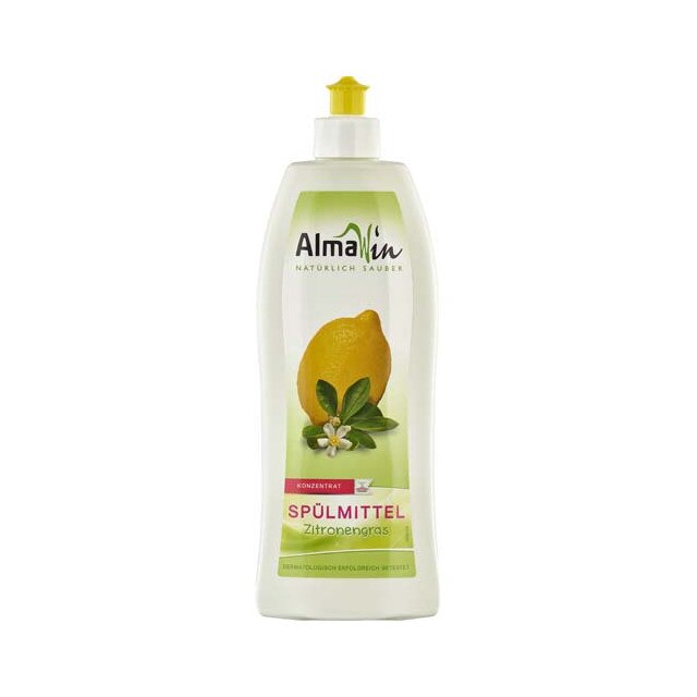 Detegent de vase concentrat cu lamaie 500 ml Eco AlmaWin