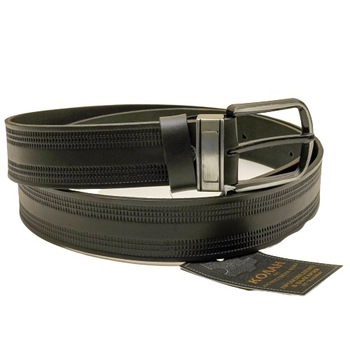 Curea pentru barbati Manhatan 8, Piele naturala, Lucrata manual, 130 cm, Negru Curea pentru barbati Manhatan 8, Piele naturala, Lucrata manual, 130 cm, Negru