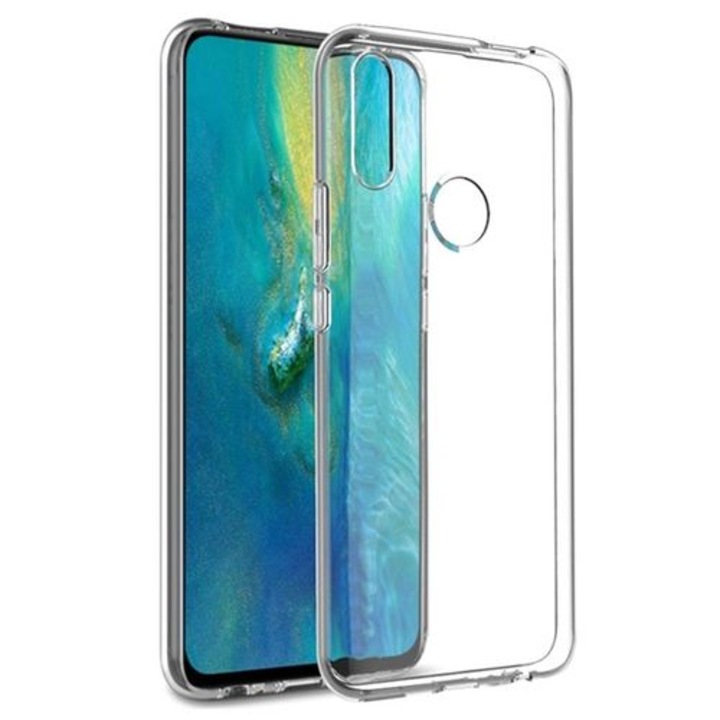Кейс за телефон: Huawei P Smart Z / Honor 9X - прозрачен силиконов кейс
