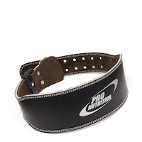 Centura de piele pentru sala gym, Pronutrition, marime S