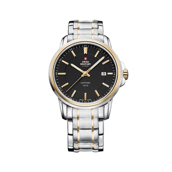 Ceas barbatesc Swiss Military SM34039.04 Saphir, 10 ATM, 40 mm, Argintiu Ceas barbatesc Swiss Military SM34039.04 Saphir, 10 ATM, 40 mm, Argintiu