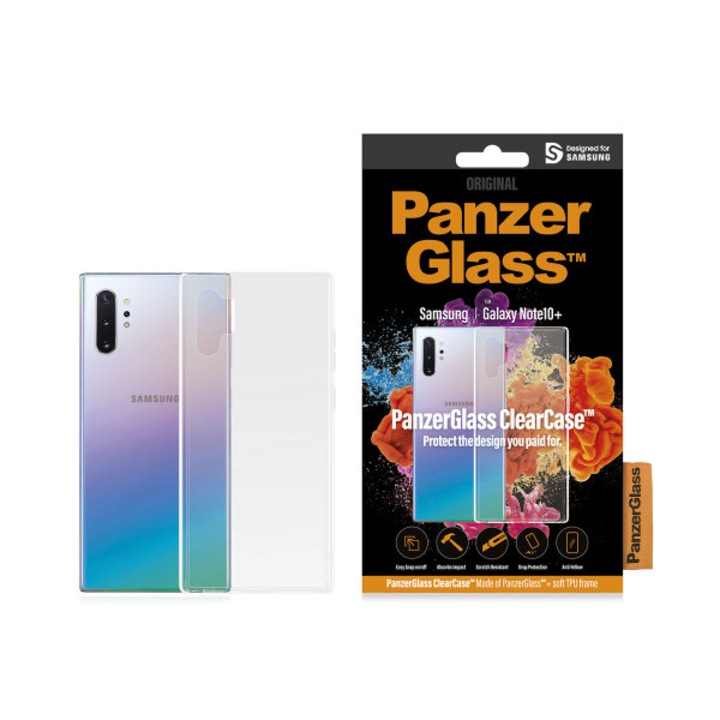 Husa telefon, PanzerGlass, Compatibil cu Samsung Galaxy Note10 Plus, Transparent