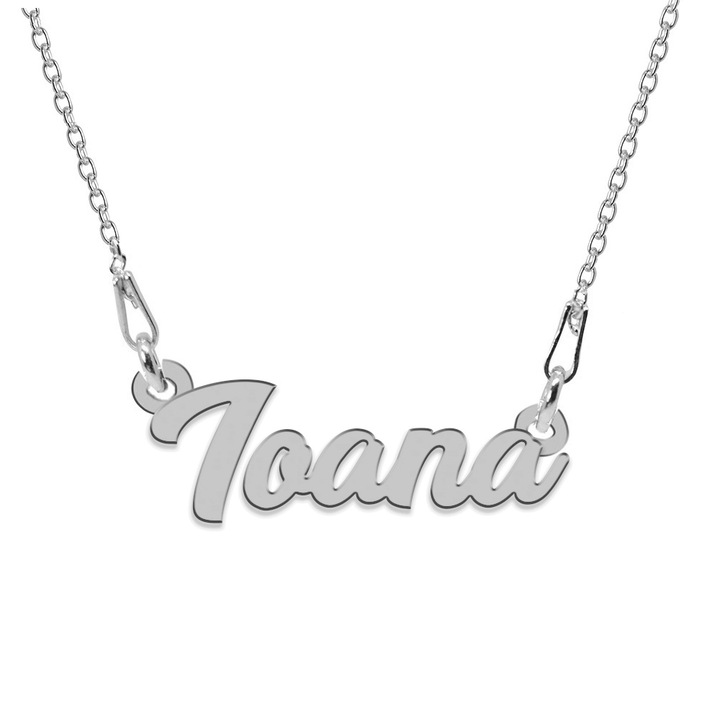 Colier Argint 925, Nume Ioana, 45 cm