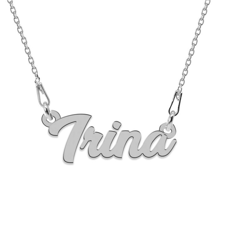 Colier Argint 925, Nume Irina, 45 cm