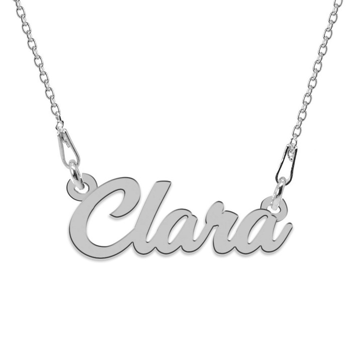 Colier Argint 925, Nume Clara, 45 cm