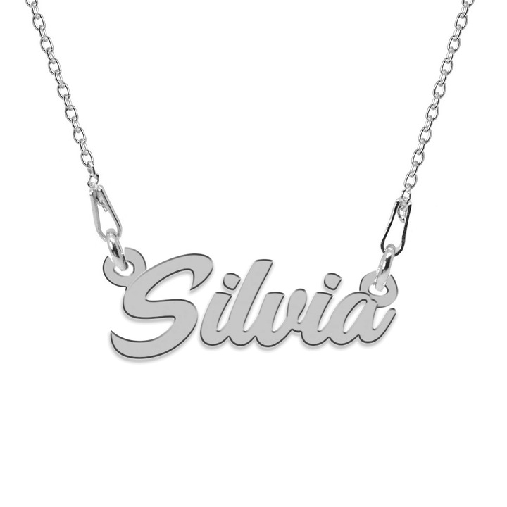 Colier Argint 925, Nume Silvia, 45 cm