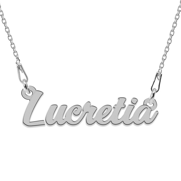 Colier Argint 925, Nume Lucretia, 45 cm