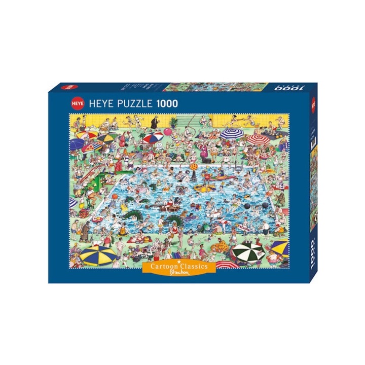 Heye 1000 db-os puzzle - Cool down!, Blachon (29904)