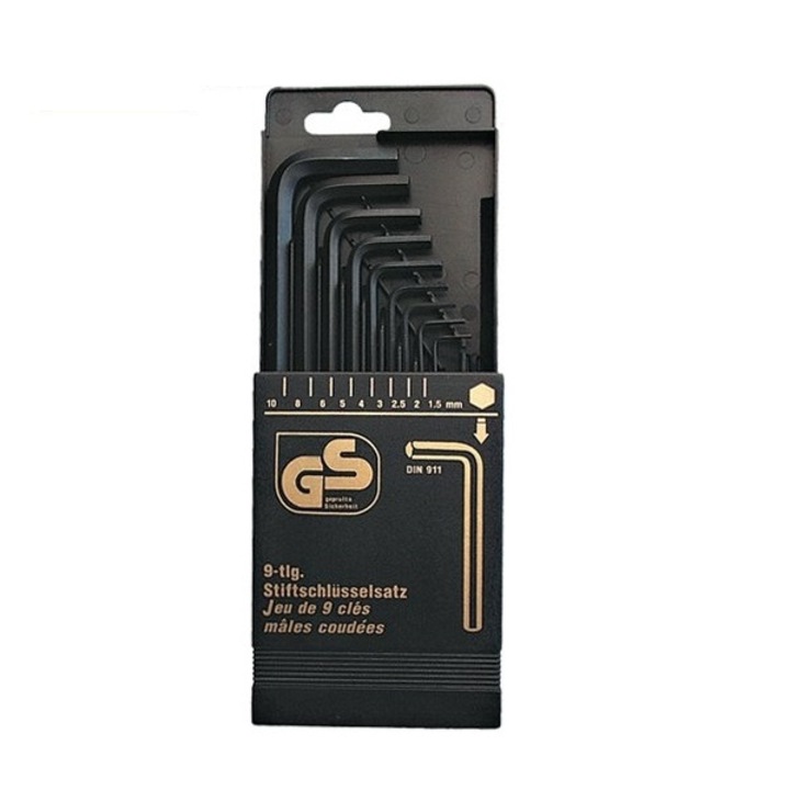 Set chei imbus Hex Mannesmann 18120, Ø1.5 - 10 mm, 9 piese