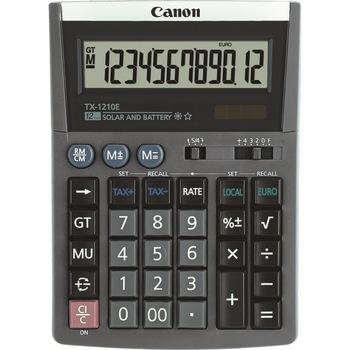 Calculator de birou Canon TX-1210E, 12 cifre Calculator de birou Canon TX-1210E, 12 cifre