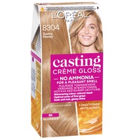 vopsea de par semi-permanenta fara amoniac loreal paris casting creme gloss 8304 sunny honey 180 ml imagen 26_0_
0