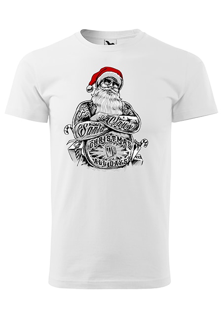 Tricou cu maneca scurta, K-off, Santa Claus