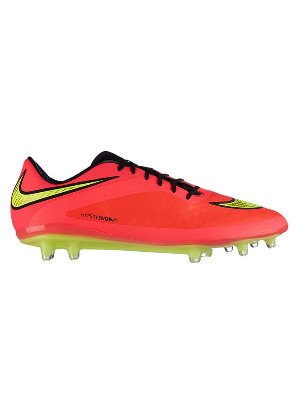 Ghete Fotbal Nike Hypervenom Phatal FG, corai neon, pt barbati