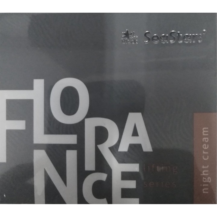Анти-ейдж нощен крем Sea Stars Florance с лифтинг ефект с колаген и екстракт от червени морски водорасли, 50мл