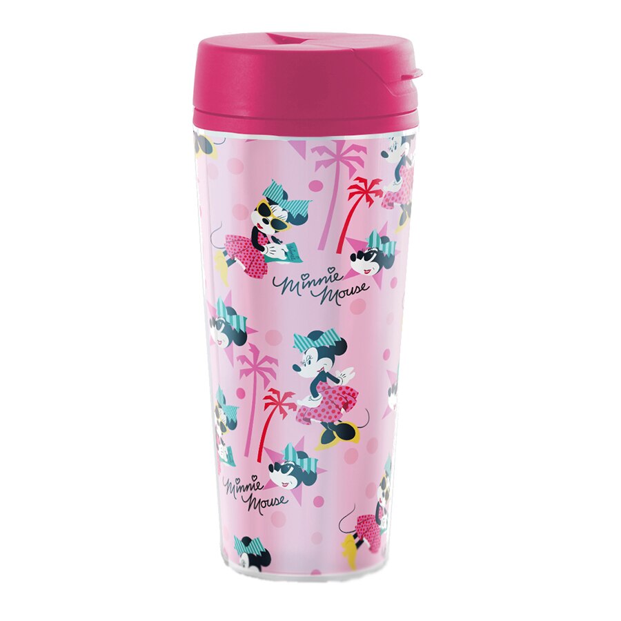 Cana termos 450ml roz Minnie