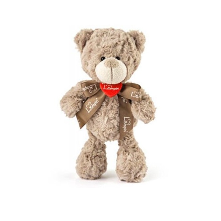 Lumpin plüss Teddy maci nyakkendővel 43cm
