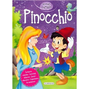 Pinocchio - cu sclipici si activitati Pinocchio - cu sclipici si activitati