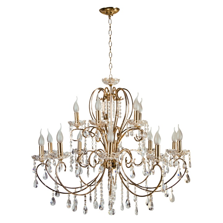 Lustra, Candellux, 30-99801HND, Auriu, E14