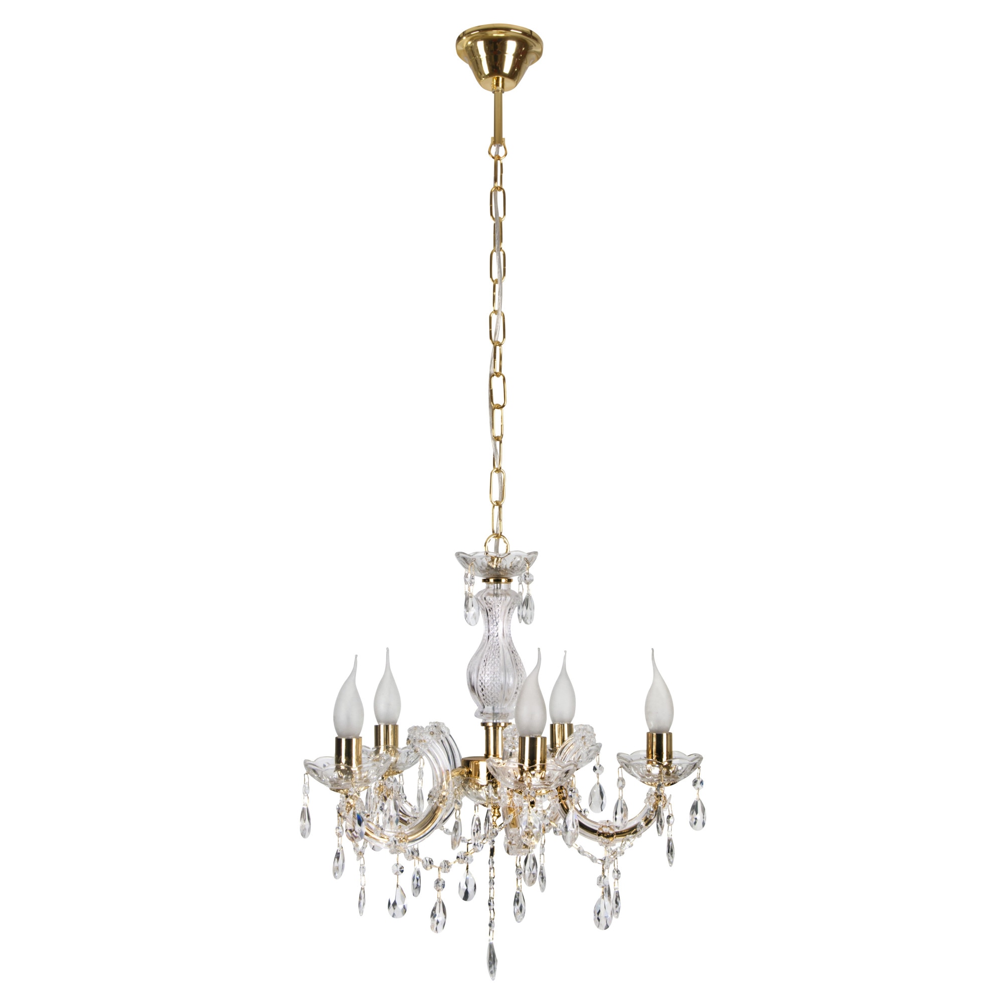 Lustra, Candellux, 35-94646HND, Auriu, E14