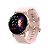 Ceas Smartwatch si Bratara Inteligenta 2 in 1 DreamTime Full Color OLED display,Notificari Apeluri/SMS/Whatsapp/Facebook, rezistenta la apa IP68, Monitorizare puls si bataile inimii, 9 Moduri Sport, Interfete multiple si diverse functii, Rose Gold