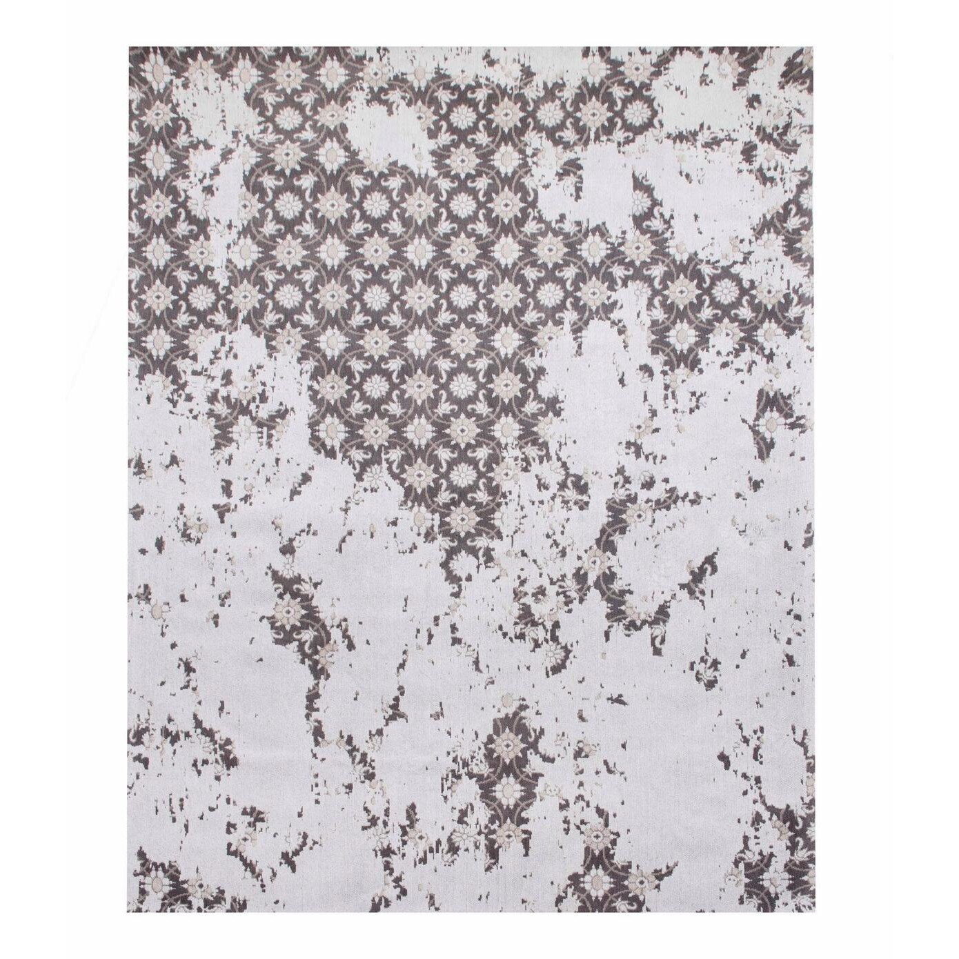 Covor vintage Comet Morgenland, Viscoza, 180x120 cm, Gri