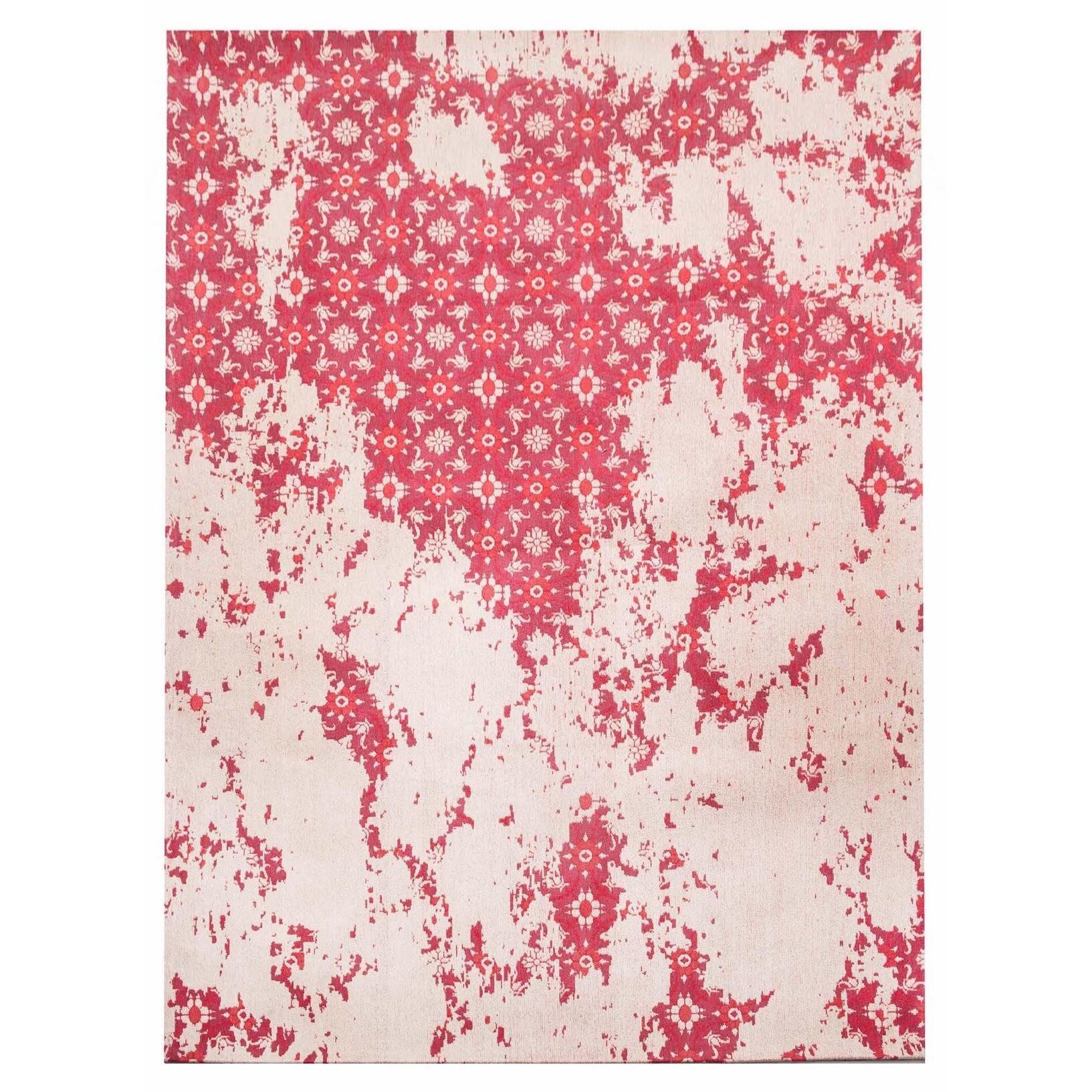 Covor vintage Comet Morgenland, Viscoza, 140x70 cm, Rosu