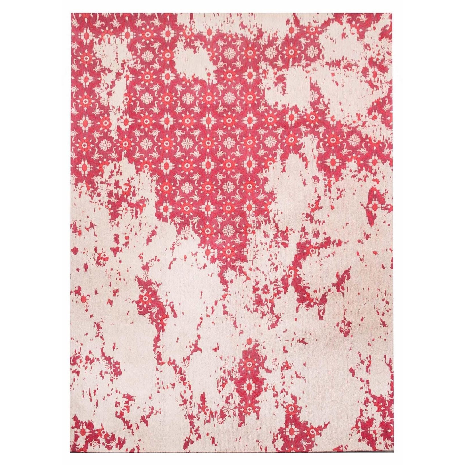 Covor vintage Comet Morgenland, Viscoza, 300x200 cm, Rosu